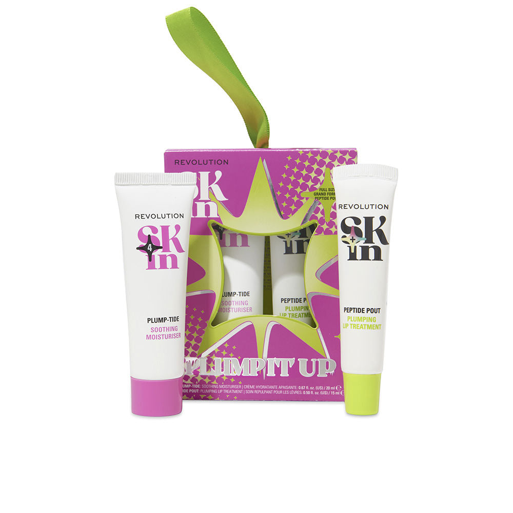 Revolution Skincare Plump It Up Moisturizer & Lip Balm Set